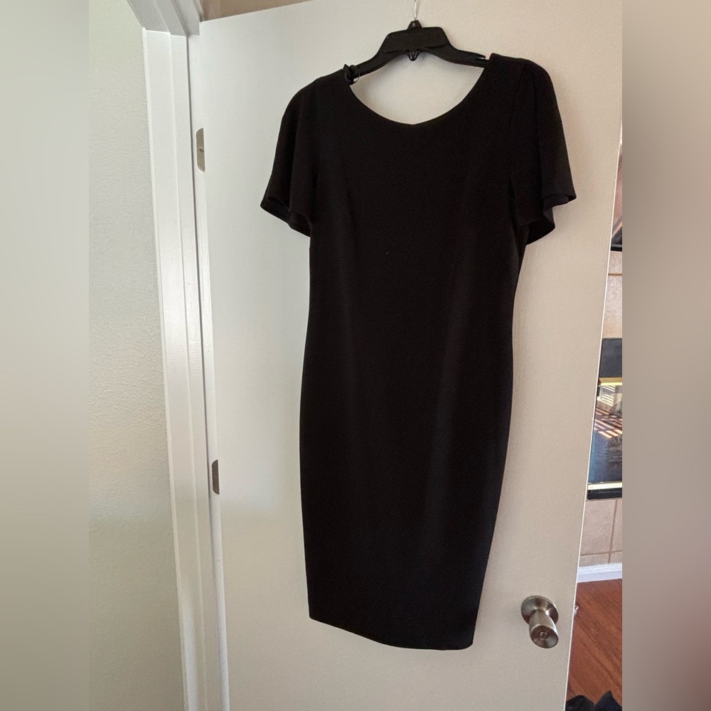Calvin Klein size 8 black dress